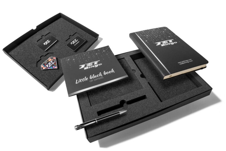 VIP Player box (include A5 hard cover note book, executive pen, offer book, fridge magnet, metal members card, account managers business card